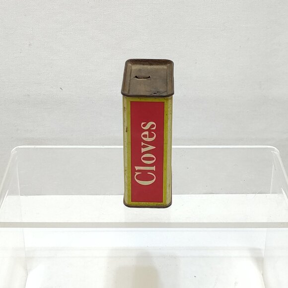 Schilling & Co Cloves Spice Tin 2 Oz 1930s Retro Kitchen Décor Collectible VTG - Picture 4 of 6